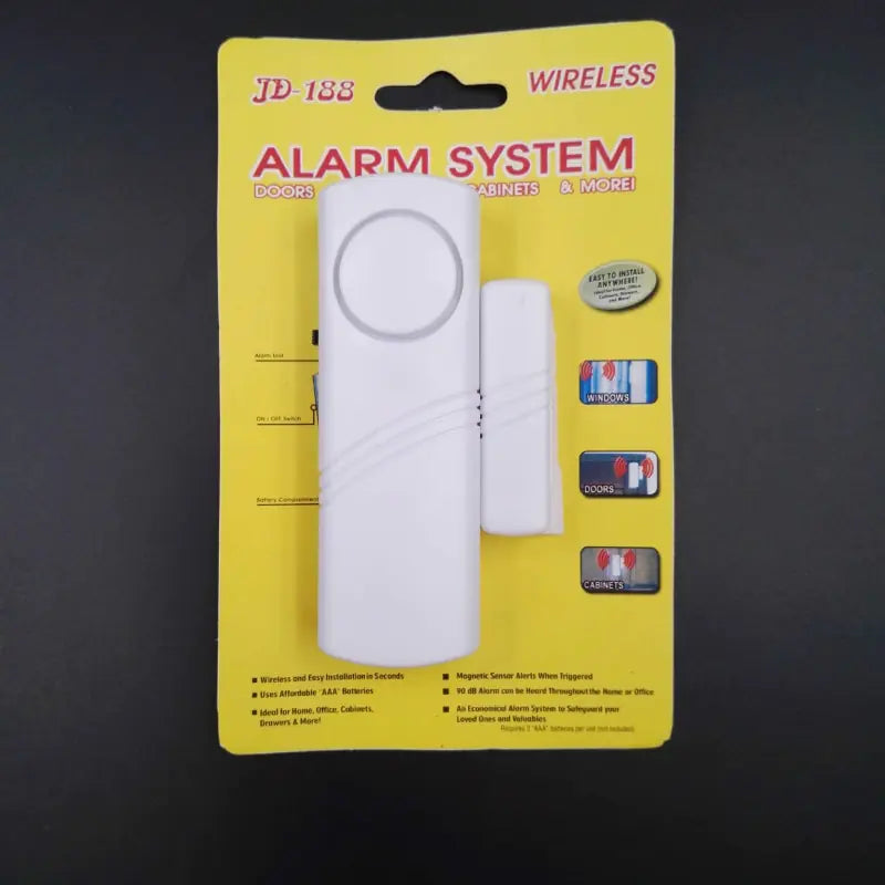 Alarma fija, sin cuotas mensuales.